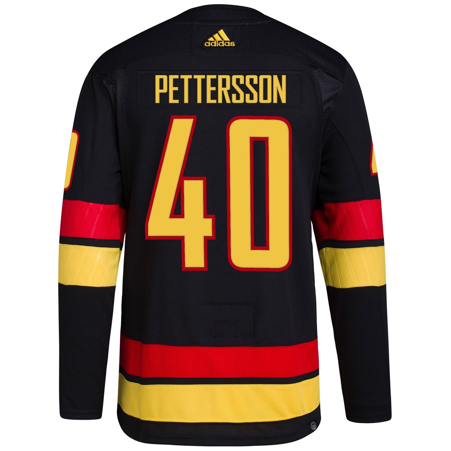 Elias Pettersson Vancouver Canucks adidas Alternate - 2022/23 Primegreen Authentic Pro Player Jersey - Black
