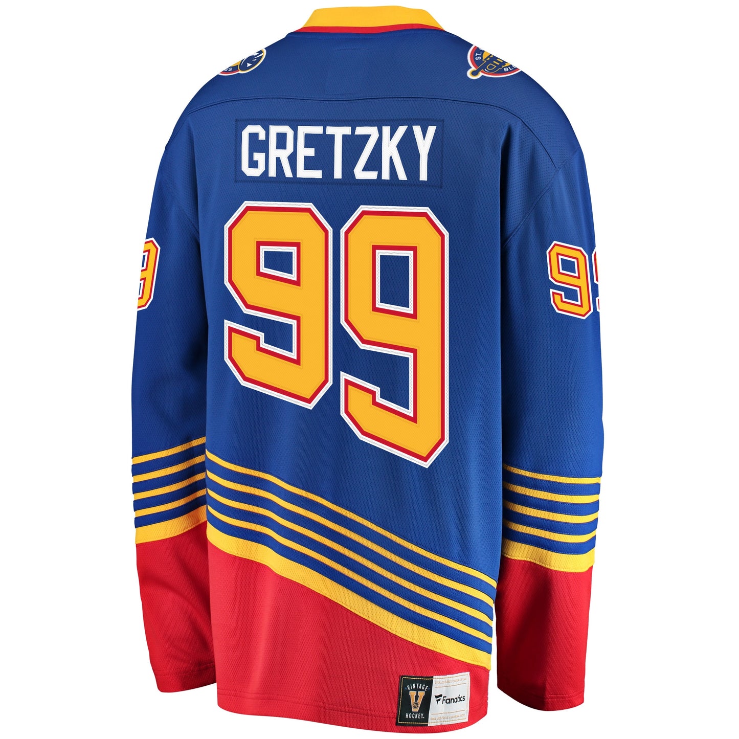 Wayne Gretzky St. Louis Blues Fanatics Branded Premier Breakaway Retired Player Jersey - Blue