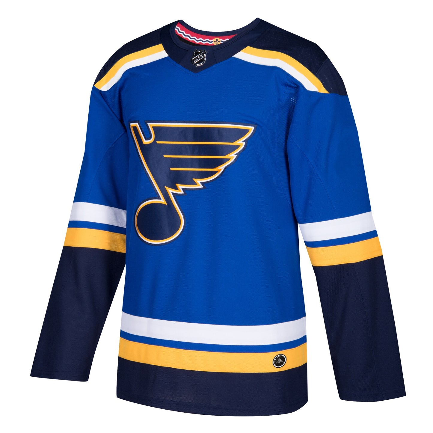 St. Louis Blues adidas Home Authentic Blank Jersey - Blue
