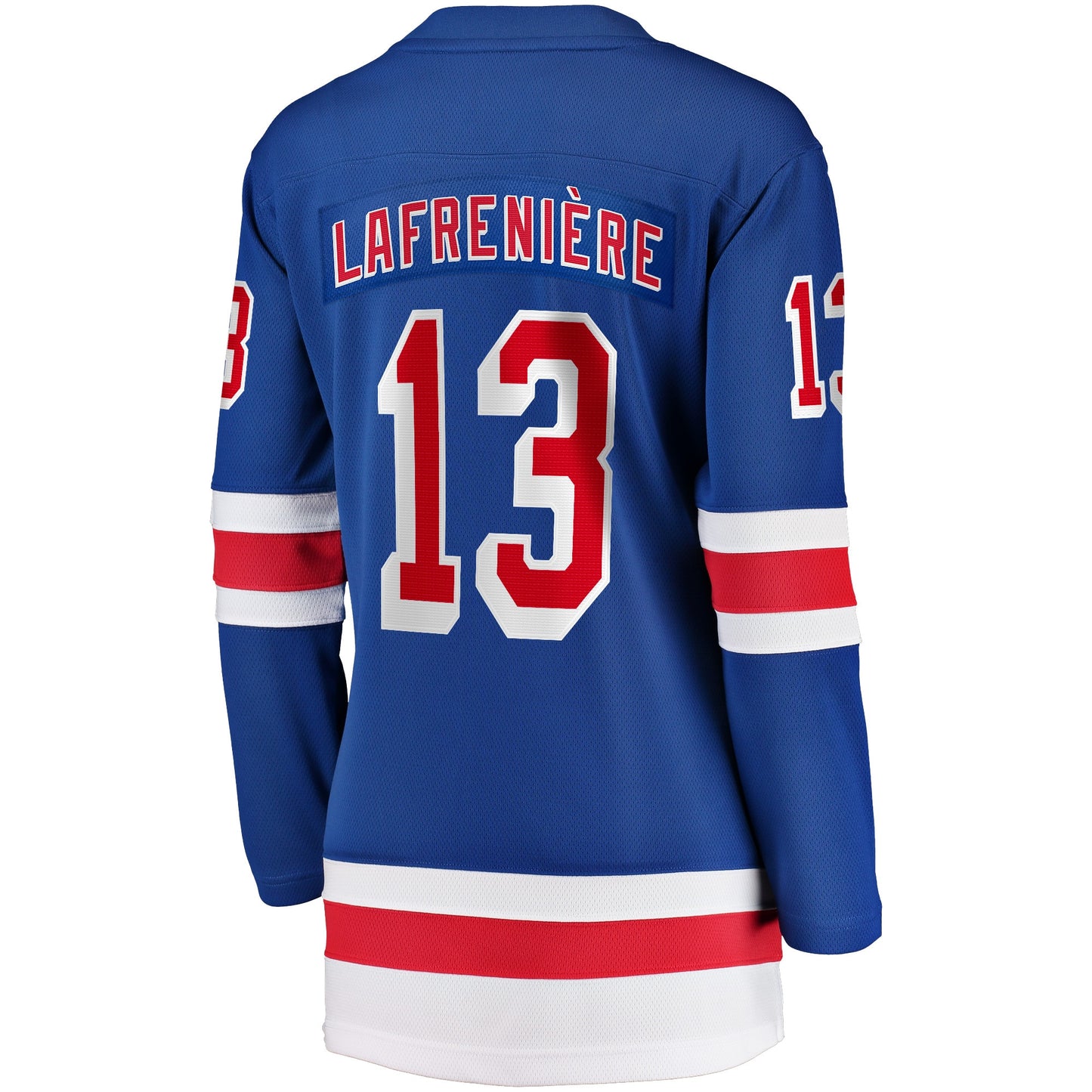Alexis Lafreniere New York Rangers Fanatics Branded Women's Home Premier Breakaway Player Jersey - Blue