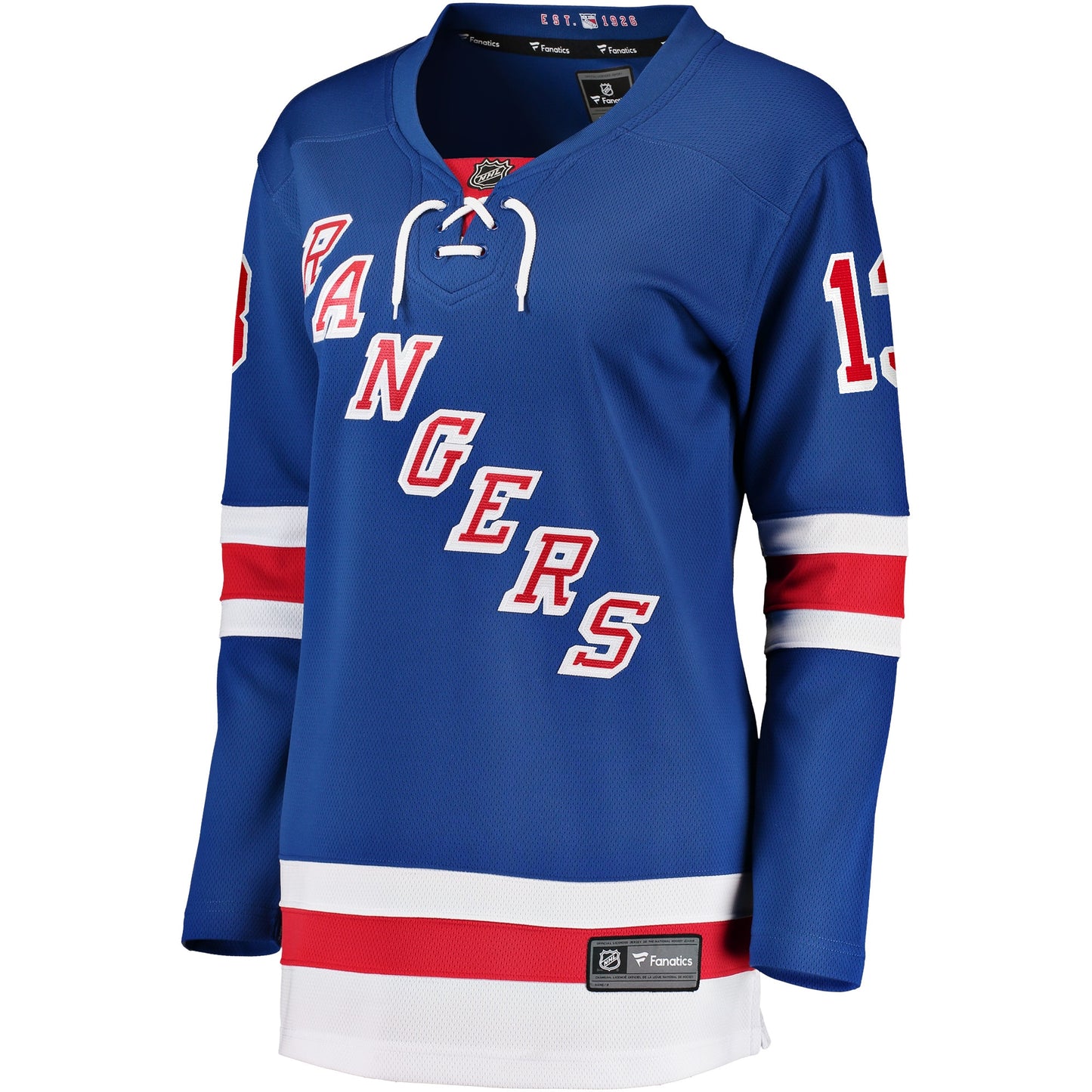 Alexis Lafreniere New York Rangers Fanatics Branded Women's Home Premier Breakaway Player Jersey - Blue