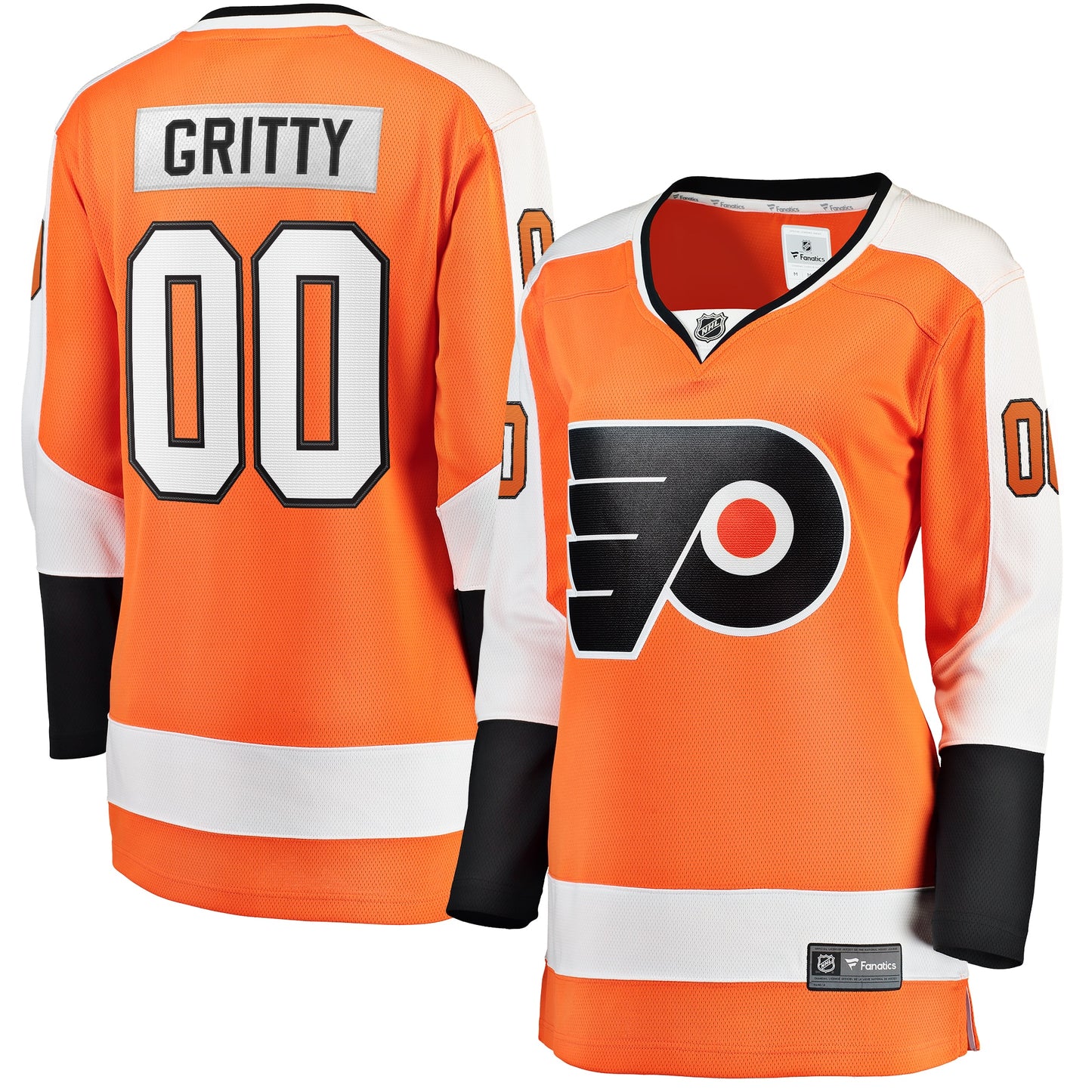 Gritty Philadelphia Flyers Women's Fanatics Branded Breakaway Player Jersey - Orange