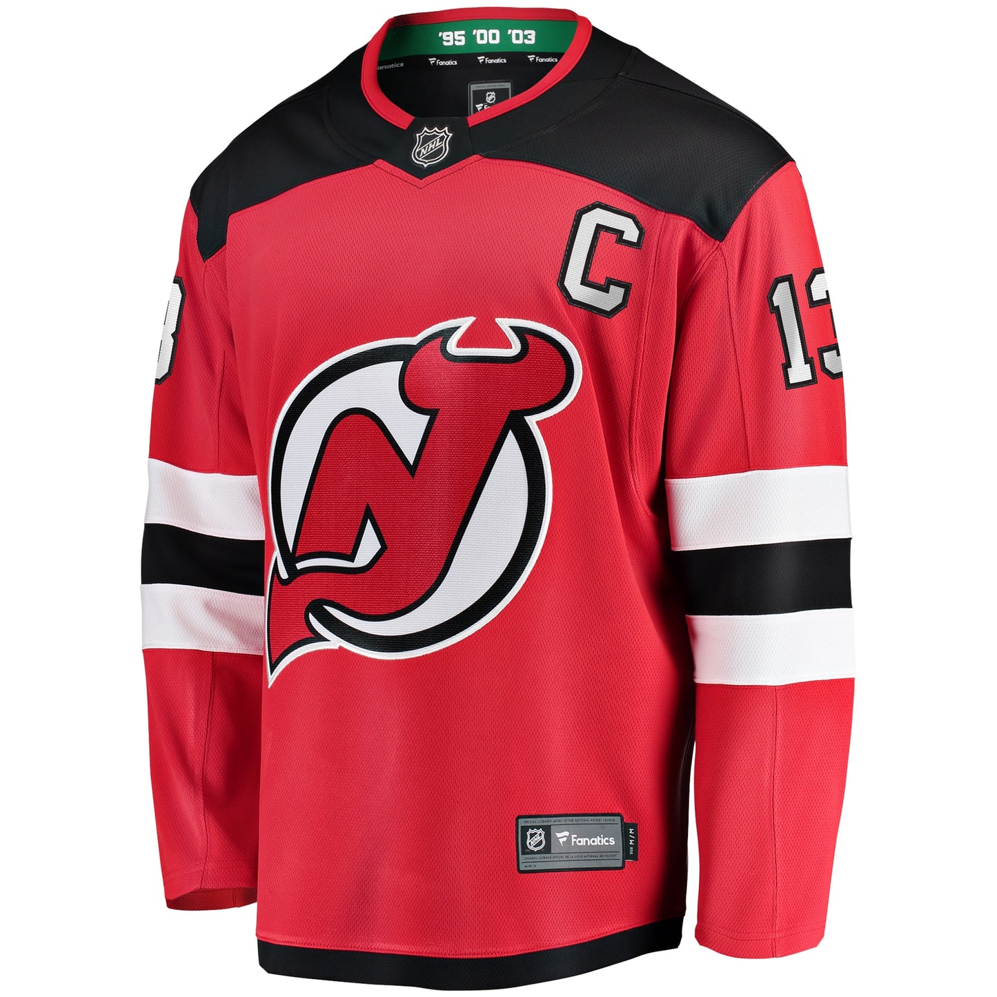 Nico Hischier New Jersey Devils Fanatics Branded Home Premier Breakaway Player Jersey - Red