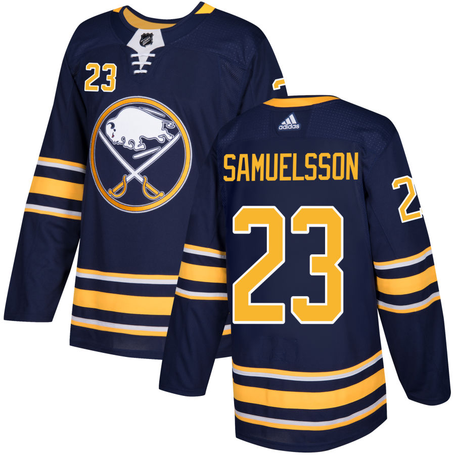 Mattias Samuelsson Buffalo Sabres adidas Authentic Jersey - Navy