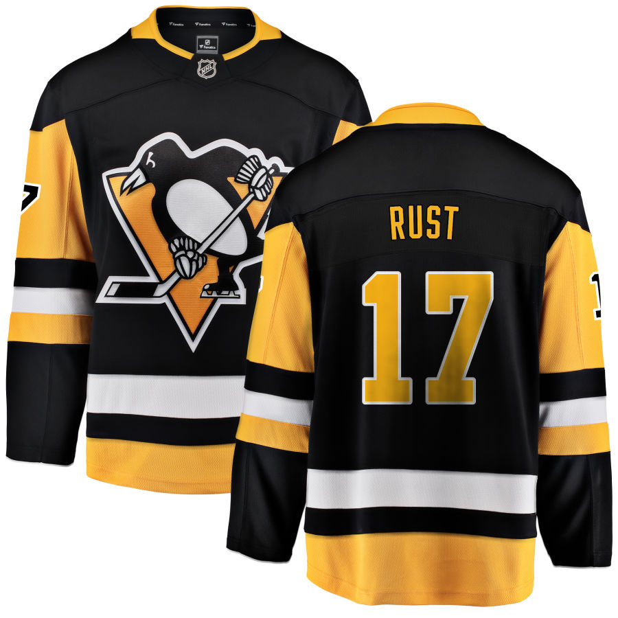 Bryan Rust Pittsburgh Penguins Fanatics Branded Home Breakaway Jersey - Black