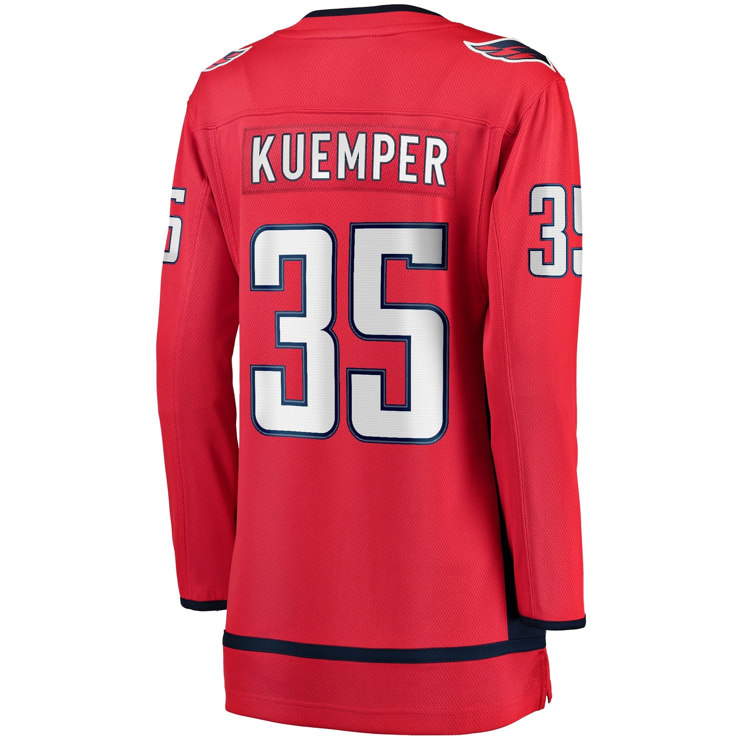 Darcy Kuemper Washington Capitals Fanatics Branded Women's Home Breakaway Player Jersey - Red