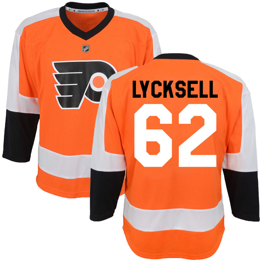 Olle Lycksell Philadelphia Flyers Preschool Home Replica Jersey - Orange