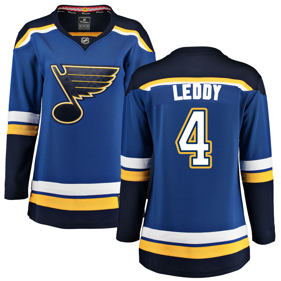 Nick Leddy St. Louis Blues Fanatics Branded Women's Home Breakaway Jersey - Blue