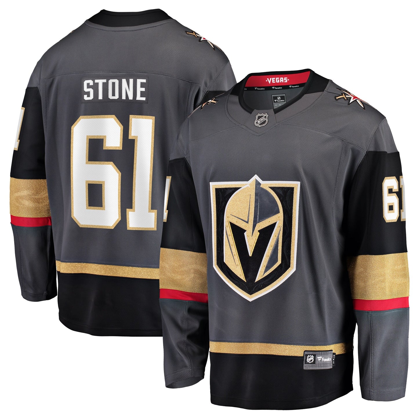 Mark Stone Vegas Golden Knights Fanatics Branded Alternate Breakaway Player Jersey - Gray