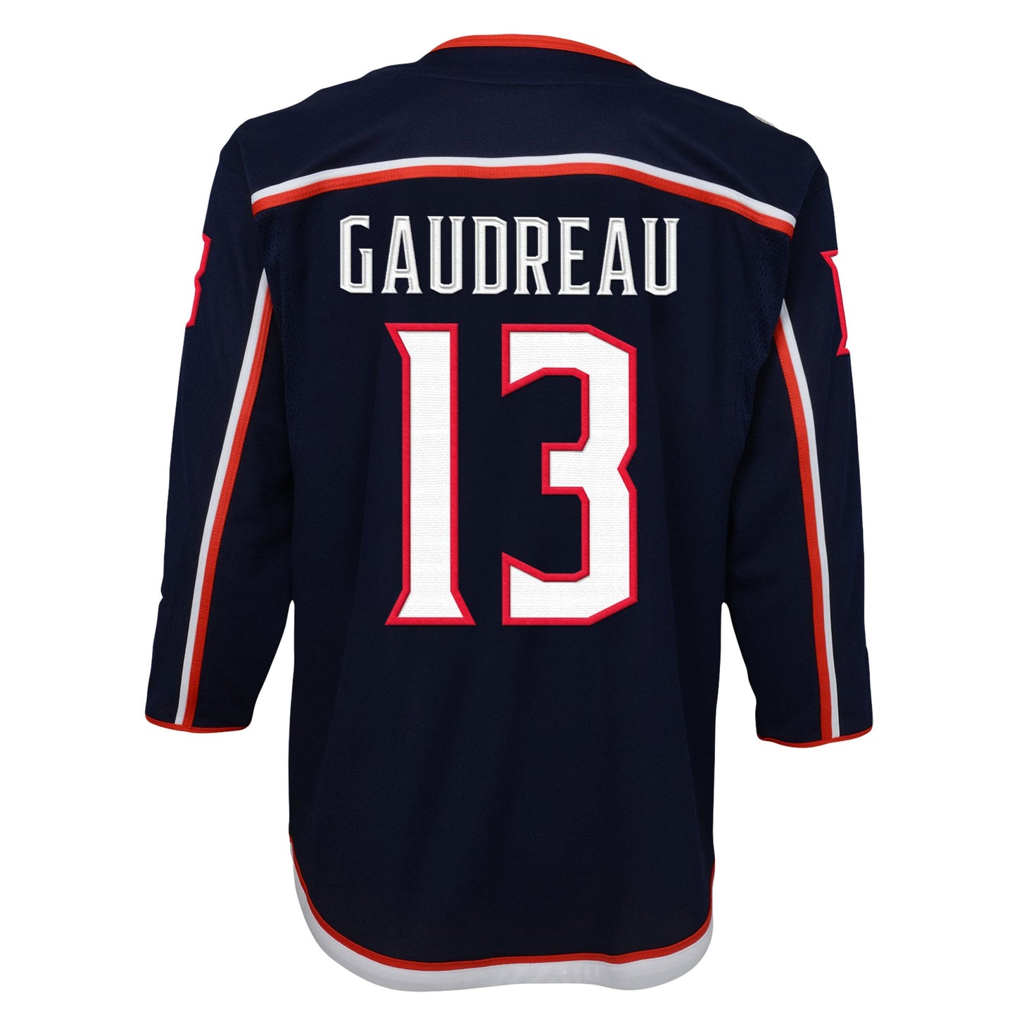Johnny Gaudreau Columbus Blue Jackets Youth 2022/23 Premier Player Jersey - Navy