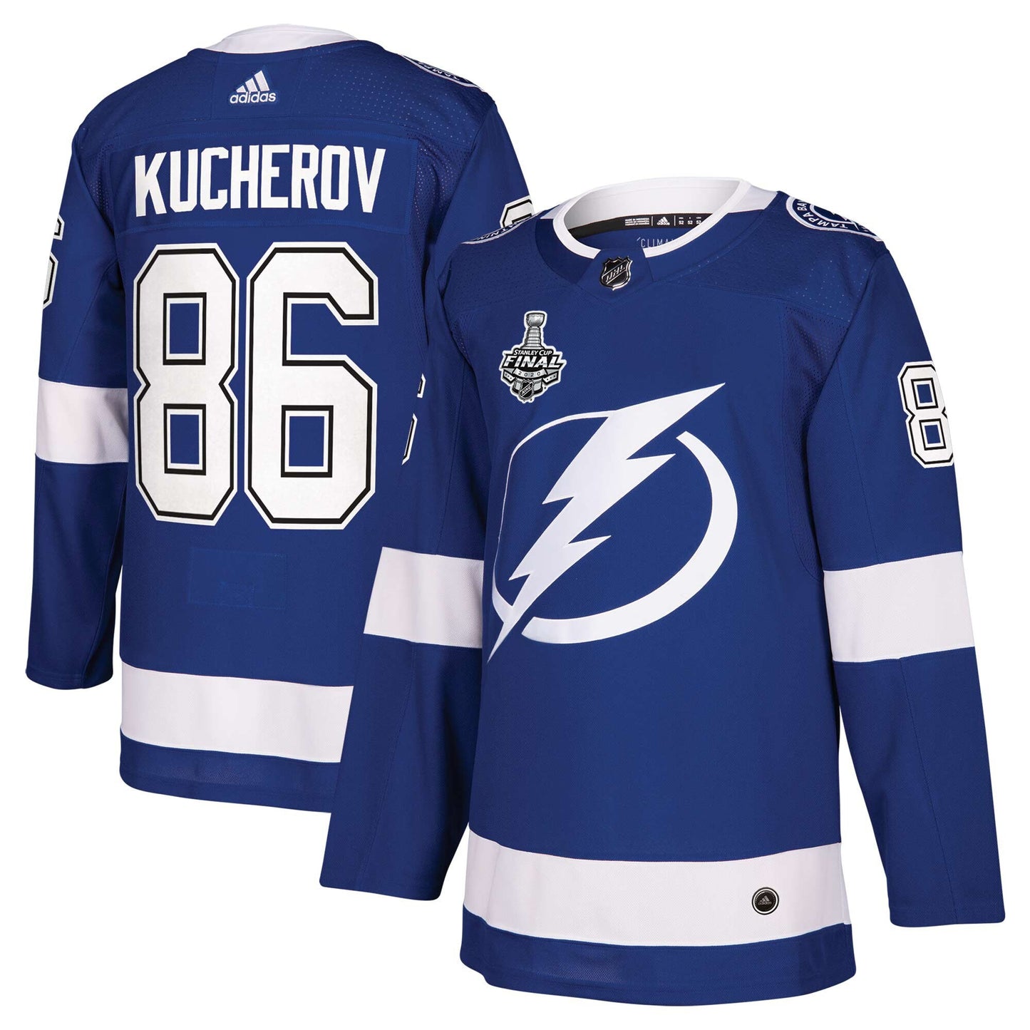 Nikita Kucherov Tampa Bay Lightning adidas 2020 Stanley Cup Final Bound Authentic Player Jersey - Blue