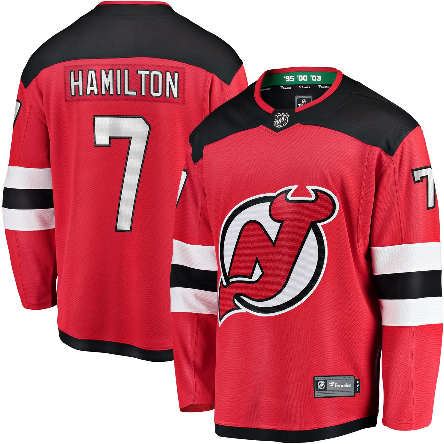 Dougie Hamilton New Jersey Devils Fanatics Branded Breakaway Player Jersey - Red