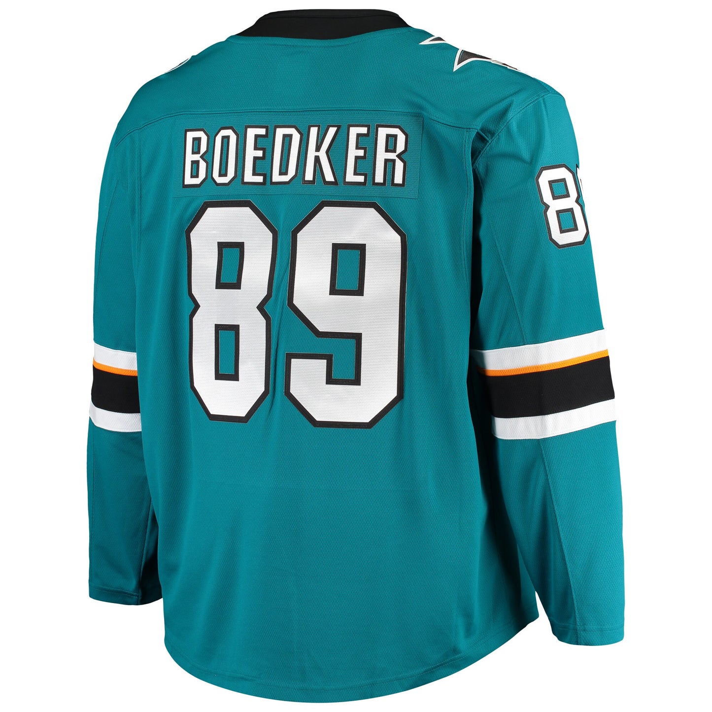 Mikkel Boedker San Jose Sharks Fanatics Branded Breakaway Home Player Jersey - Teal