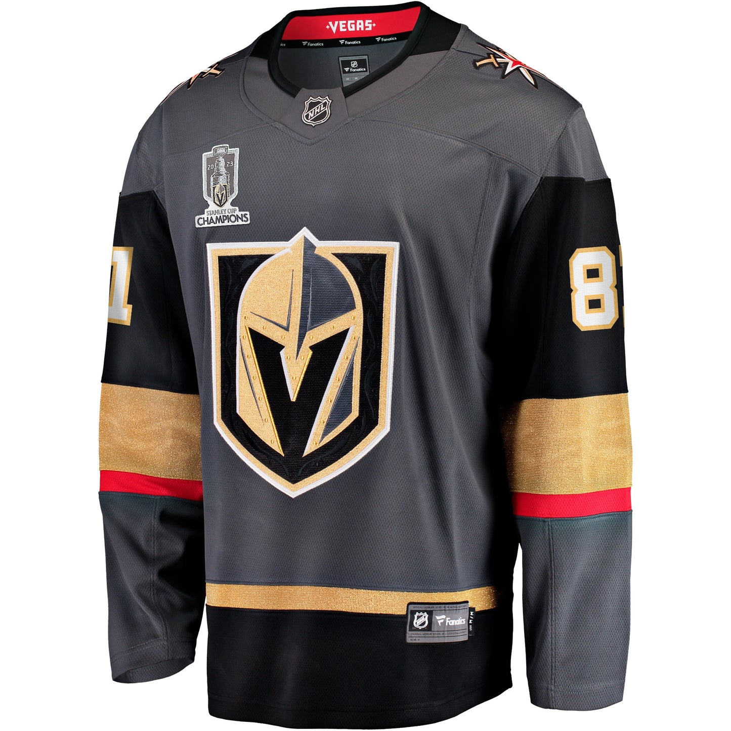 Jonathan Marchessault Vegas Golden Knights Fanatics Branded 2023 Stanley Cup Champions Alternate Breakaway Player Jersey - Black