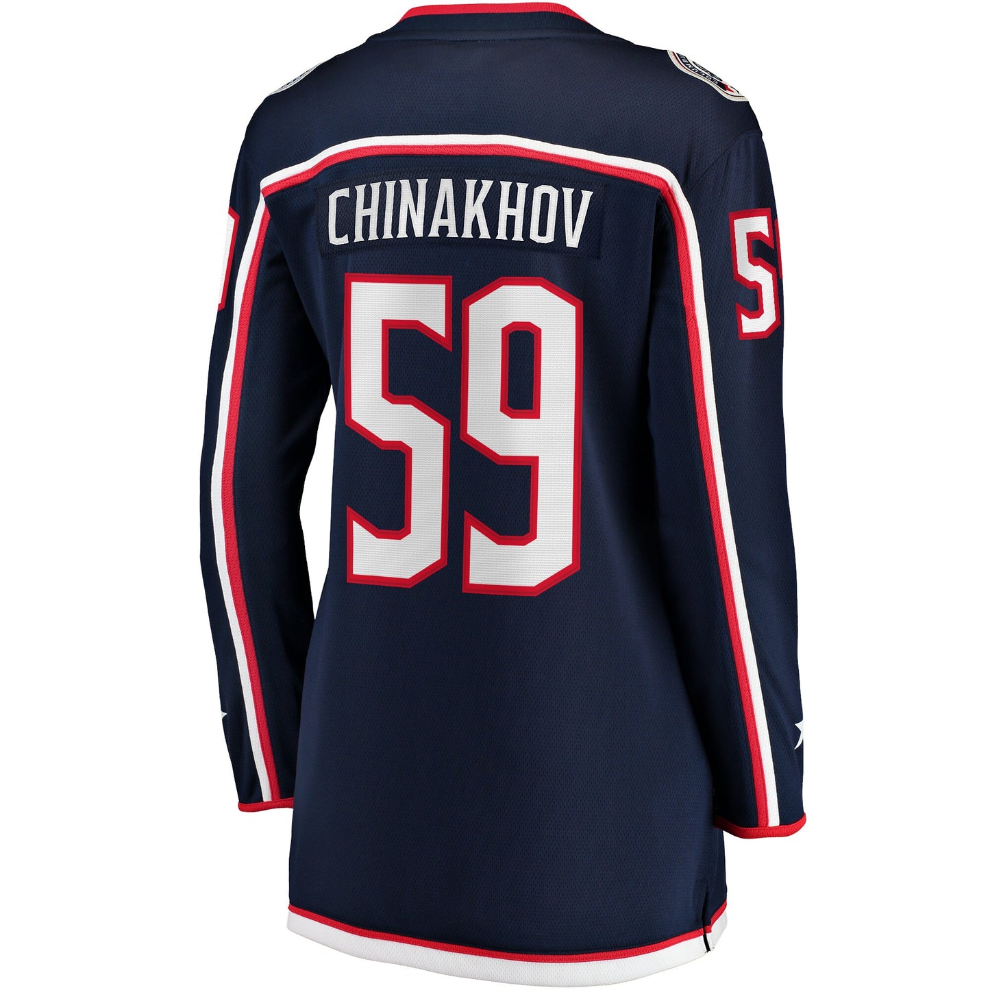 Yegor Chinakhov Columbus Blue Jackets Fanatics Branded Women's Home Breakaway Player Jersey - Navy
