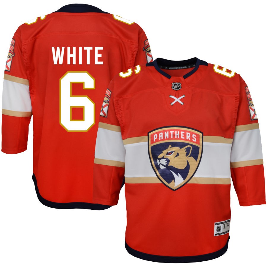 Colin White Florida Panthers Youth Home Premier Jersey - Red