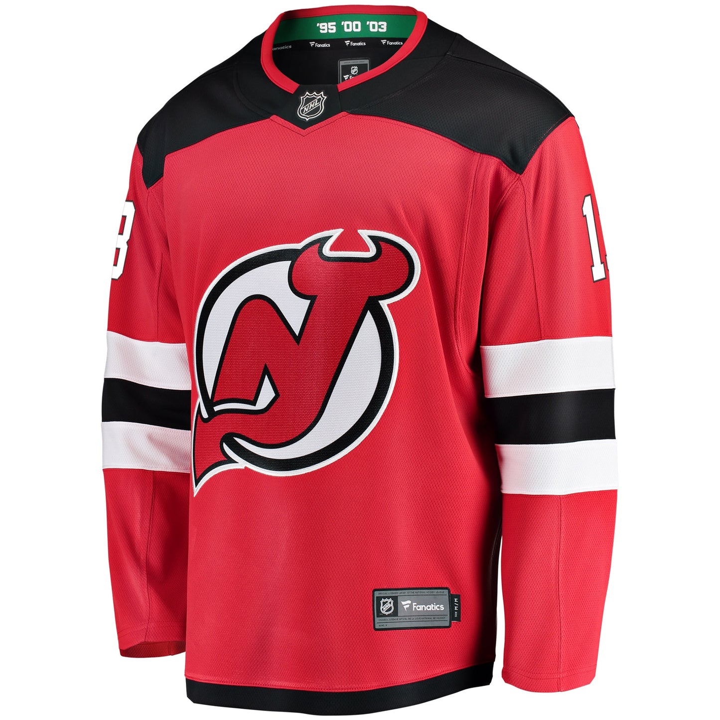 Nico Hischier New Jersey Devils Fanatics Branded Youth Home Breakaway Player Jersey - Red